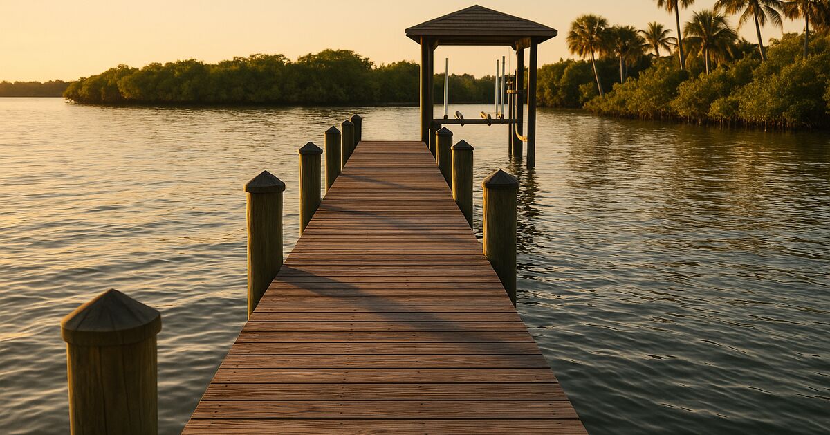 Permitting a dock, seawall, or boat lift in Sarasota County explained