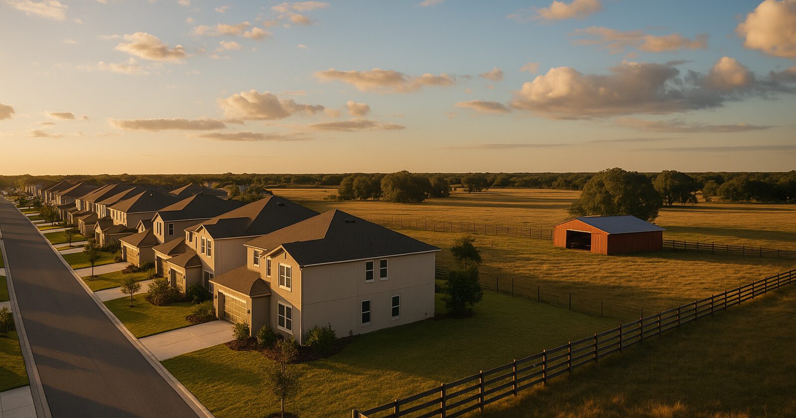Homes in Fruitville, Florida, where Sarasota Permits handles building permits